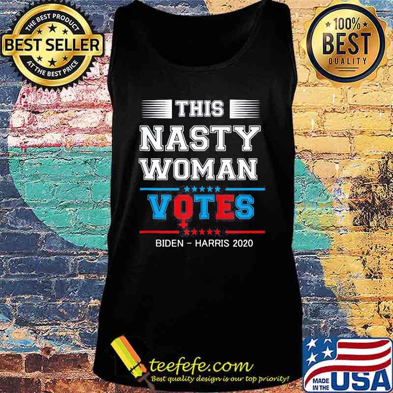 This nasty woman votes joe biden kamala harris 2020 stars s Tank top This nasty woman votes joe biden kamala harris 2020 stars s Tank top