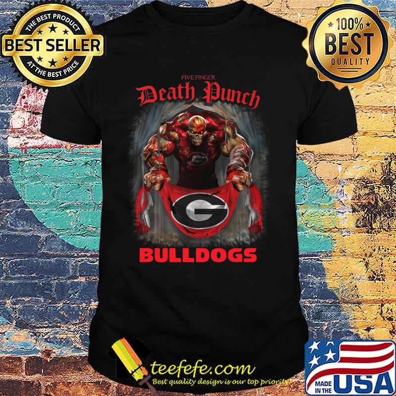 Thor five finger death punch georgia bulldogs shirt
