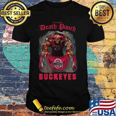 Thor five finger death punch ohio state buckeyes shirt
