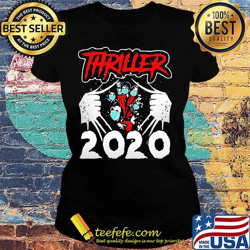 Thriller blood insides michael jackson mask 2020 s Ladies tee Thriller blood insides michael jackson mask 2020 s Ladies tee