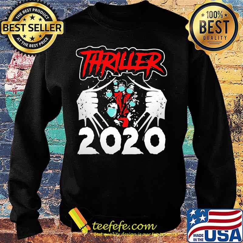 Thriller blood insides michael jackson mask 2020 s Sweater Thriller blood insides michael jackson mask 2020 s Sweater