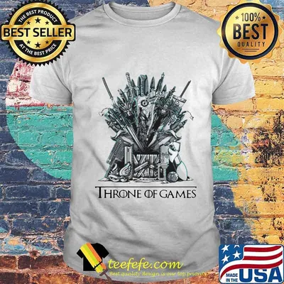 Throne of games king shirt