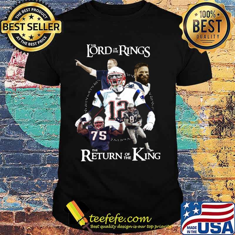 Tom brady 12 the lord of the rings the return of the king shirt Tom brady 12 the lord of the rings the return of the king shirt