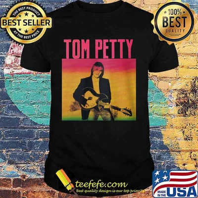 Tom petty playing guitars vintage shirt