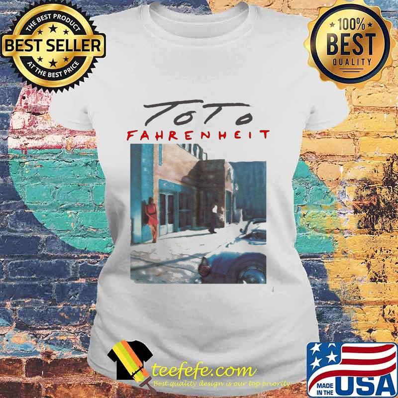 Toto band fahrenheit album s Laides tee Toto band fahrenheit album s Laides tee