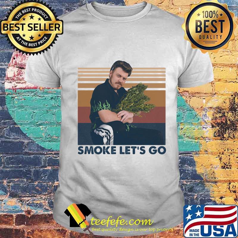 Trailer park boys smoke let's go vintage retro shirt
