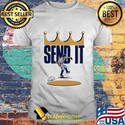 Trevor bauer send it baseball signature shirt