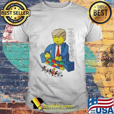 Trump Build the Wall Lego shirt