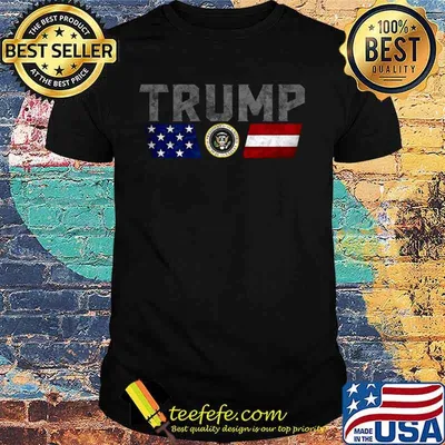 Trump seal of the president of the united states american shirt
