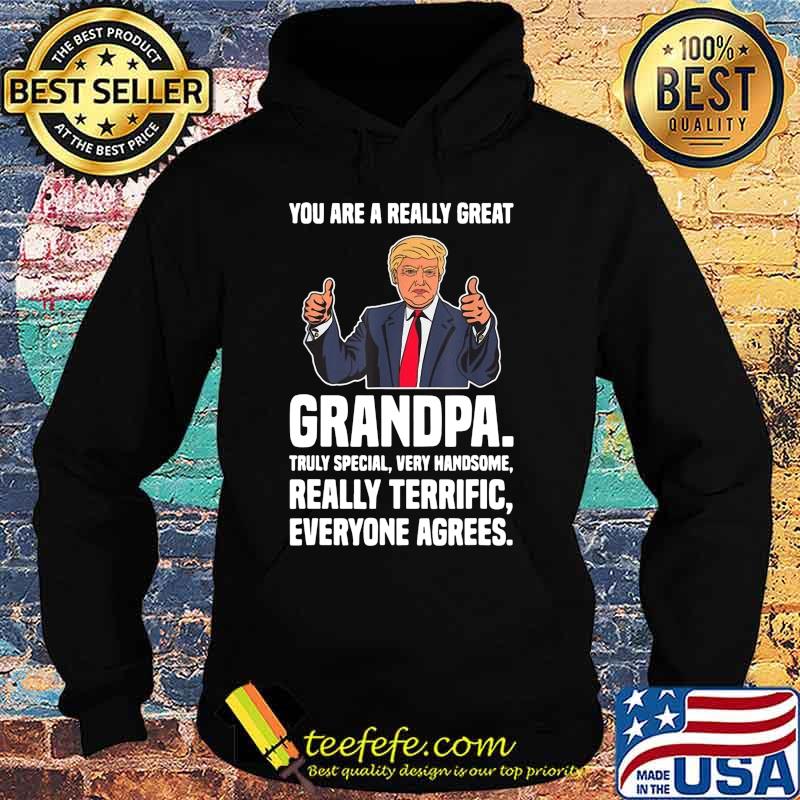 Trump you are really great grandpa truly special very handsome really terrific everyone agrees s Hoodie Trump you are really great grandpa truly special very handsome really terrific everyone agrees s Hoodie