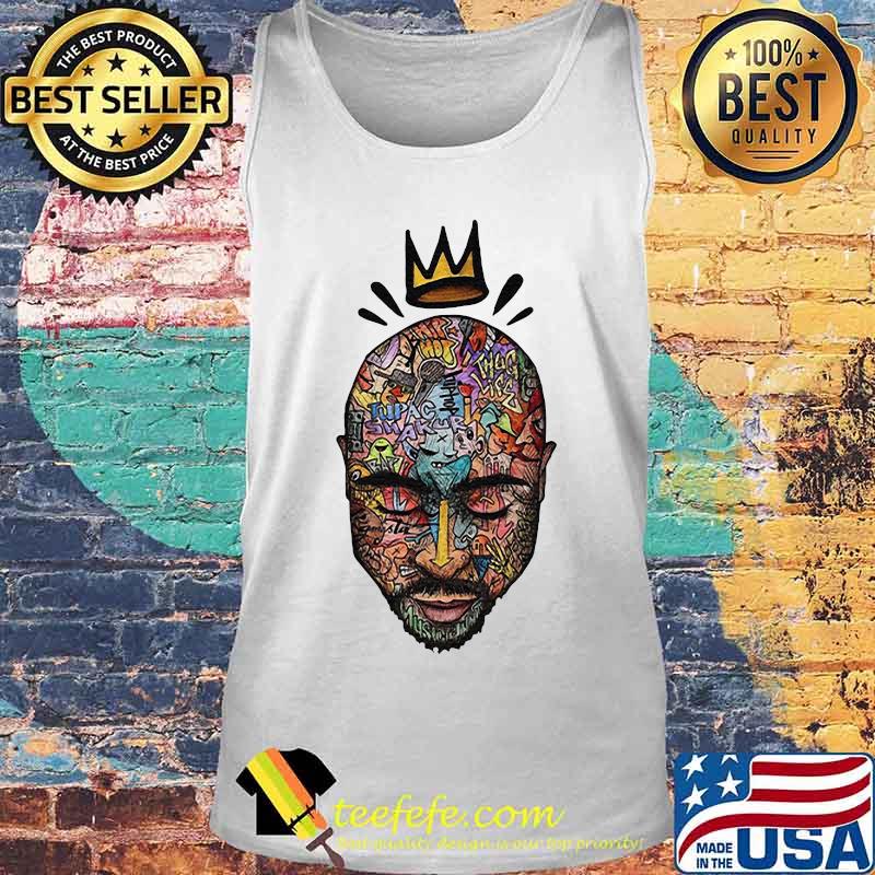 Tupac shakur thug life king art s Tank top Tupac shakur thug life king art s Tank top