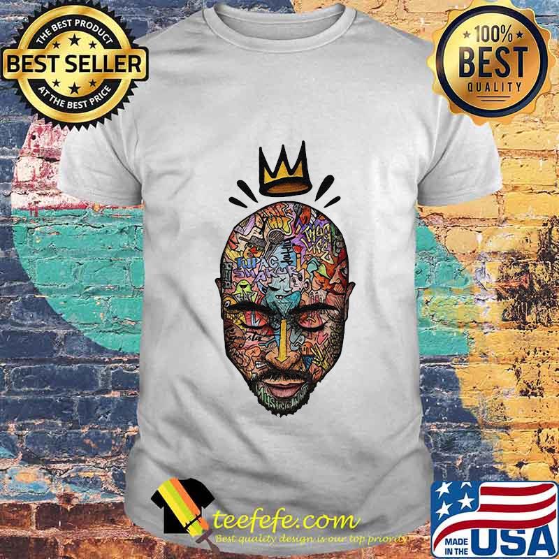 Tupac shakur thug life king art shirt Tupac shakur thug life king art shirt
