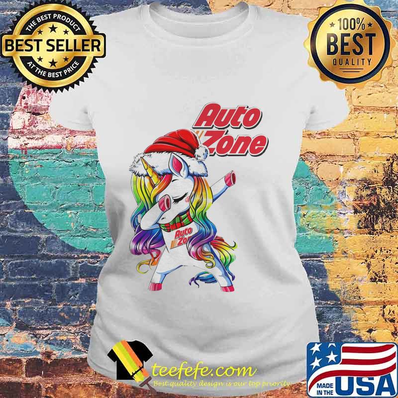 Unicorn girl auto zone logo s Laides tee Unicorn girl auto zone logo s Laides tee