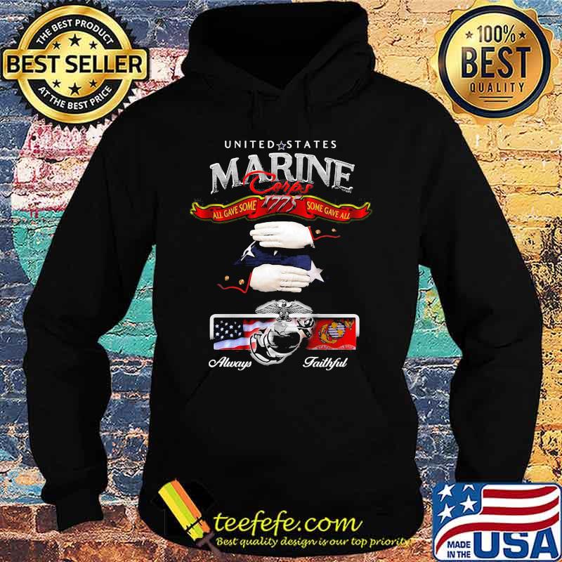 United states marine all gave some always faithful s Hoodie United states marine all gave some always faithful s Hoodie