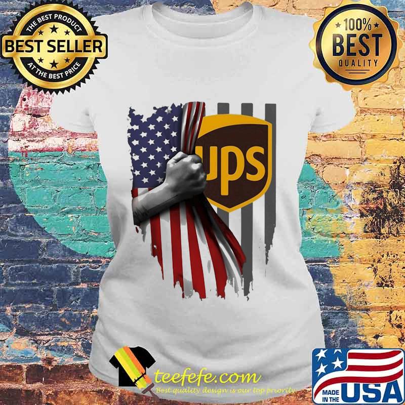 Ups american flag independence day s Laides tee Ups american flag independence day s Laides tee