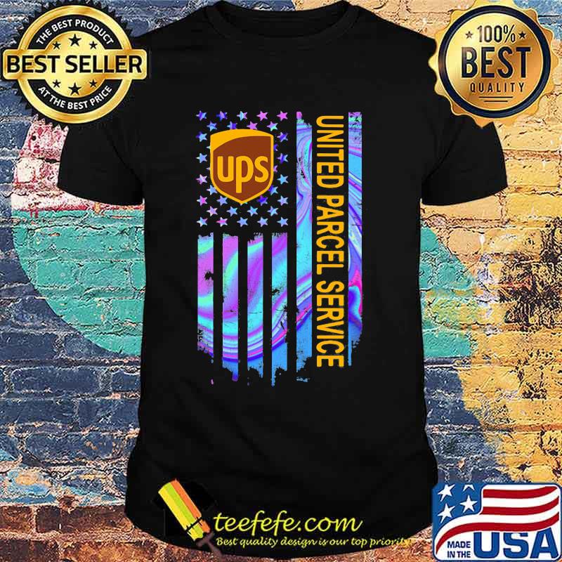 Ups united parcel service american flag independence day shirt Ups united parcel service american flag independence day shirt