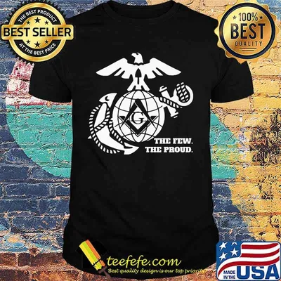 Us marines the few the proud shirt