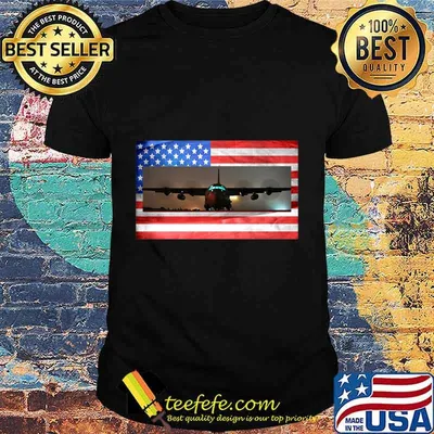 US Military Transport Airplane Premium T-Shirt