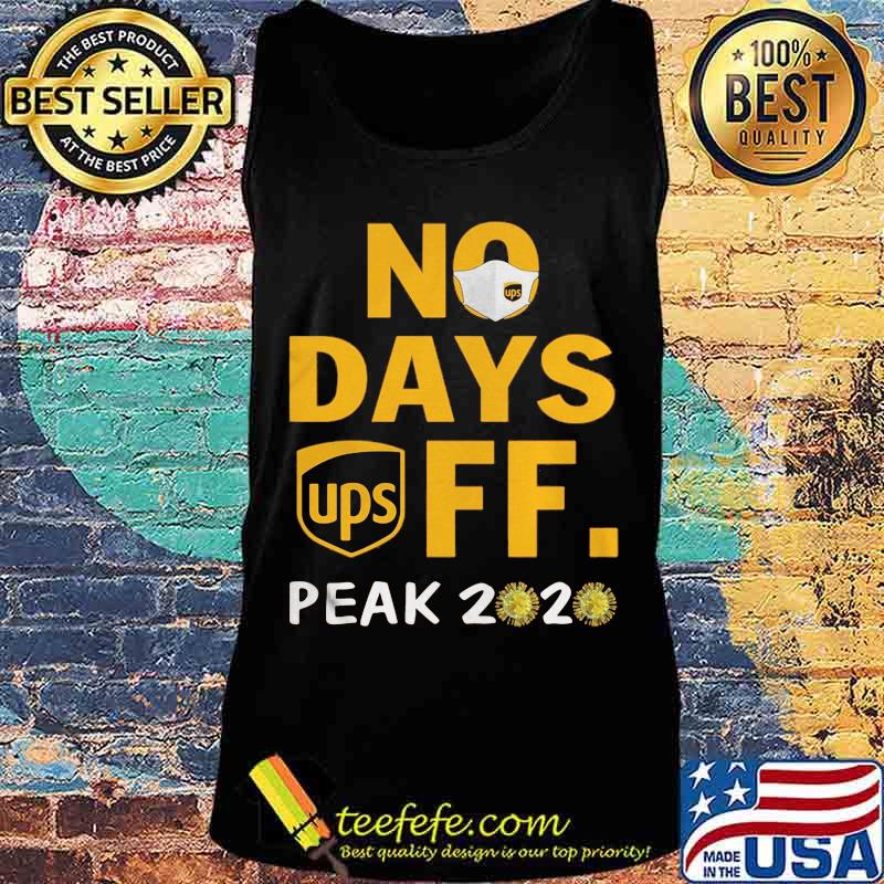 Usp logo mask no days off peak 2020 covid-19 s Tank top Usp logo mask no days off peak 2020 covid-19 s Tank top