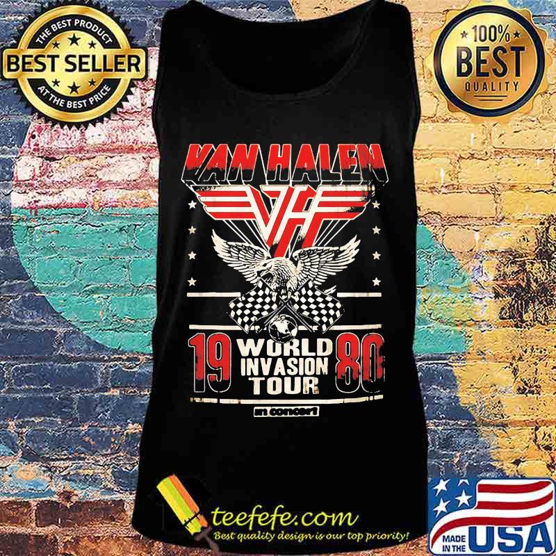 Van halen 1980 world invasion tour s Tank top Van halen 1980 world invasion tour s Tank top