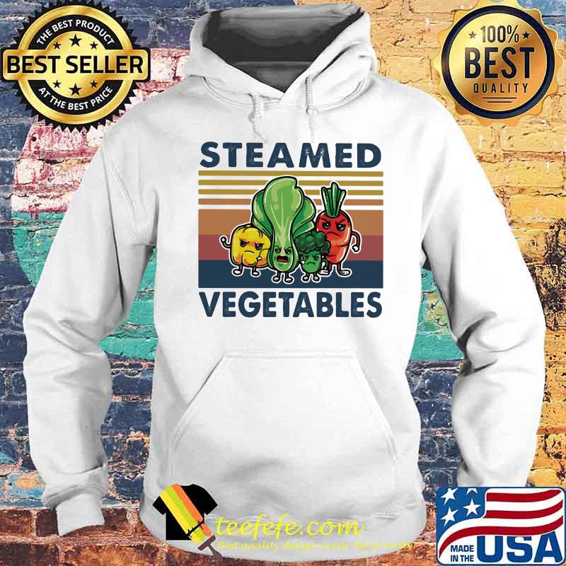 Vegan Steamed Vegetables Vintage retro s Hoodie Vegan Steamed Vegetables Vintage retro s Hoodie