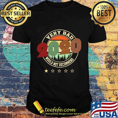 Very bad 2020 would not recommend vintage retro shirt