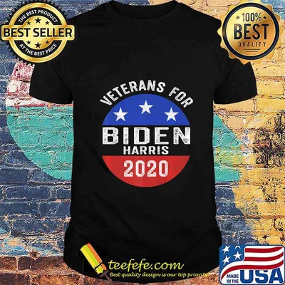Veterans for Biden Harris 2020 Premium T-Shirt