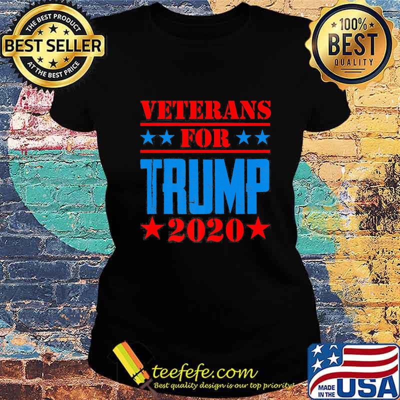 Veterans for donald trump 2020 stars s Ladies tee Veterans for donald trump 2020 stars s Ladies tee