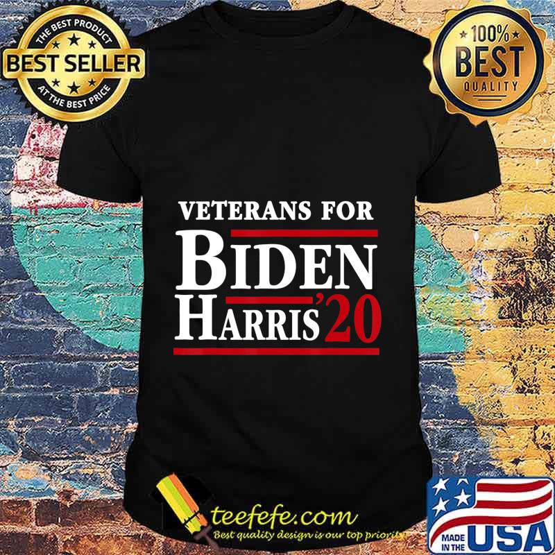 Veterans For Joe Biden Kamala Harris 2020 Election T-Shirt
