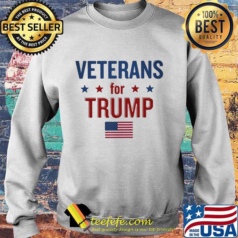 Veterans for Trump 2020 American Flag s Sweater Veterans for Trump 2020 American Flag s Sweater