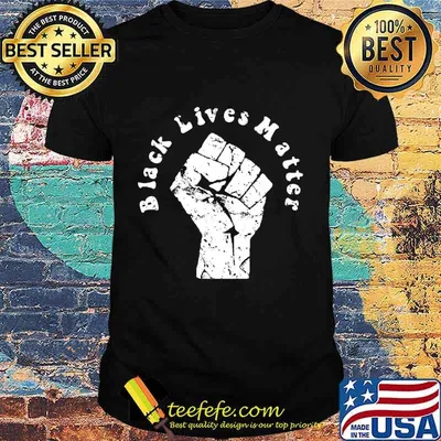 Vintage Distressed Black Lives Matter Design Premium T-Shirt