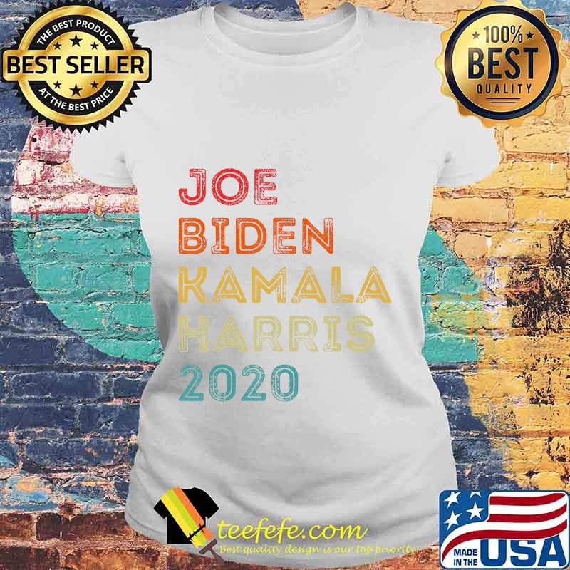 Vintage Joe Biden Kamala Harris 2020 Biden Harris Supporter T-Shirt Laides tee Vintage Joe Biden Kamala Harris 2020 Biden Harris Supporter T-Shirt Laides tee