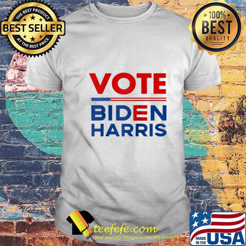 Vote Biden Harris American Flag Independence Day Shirt
