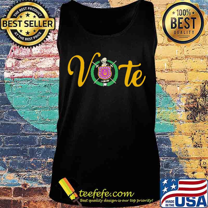 Vote omega psi phi shield s Tank top Vote omega psi phi shield s Tank top