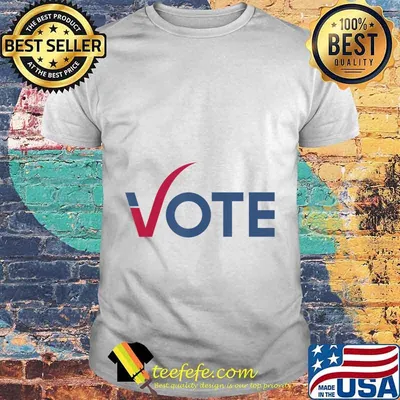 Vote Tshirt Women Men Cool Red Blue Election 2020 Graphic T-Shirt