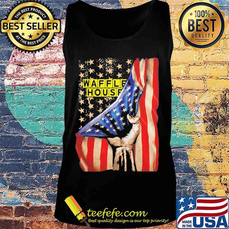 Waffle house american flag independence s Tank top Waffle house american flag independence s Tank top