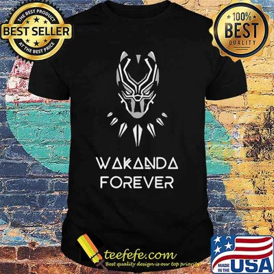 Wakanda forever black panther chadwick rip dead 2020 shirt