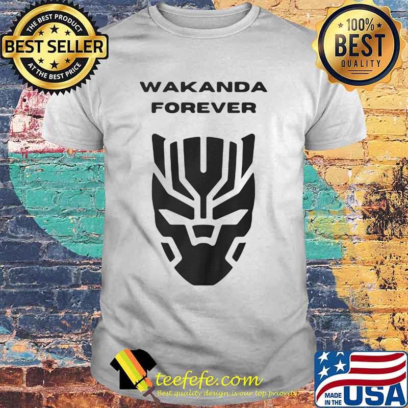 Wakanda forever black panther chadwick rip dead shirt