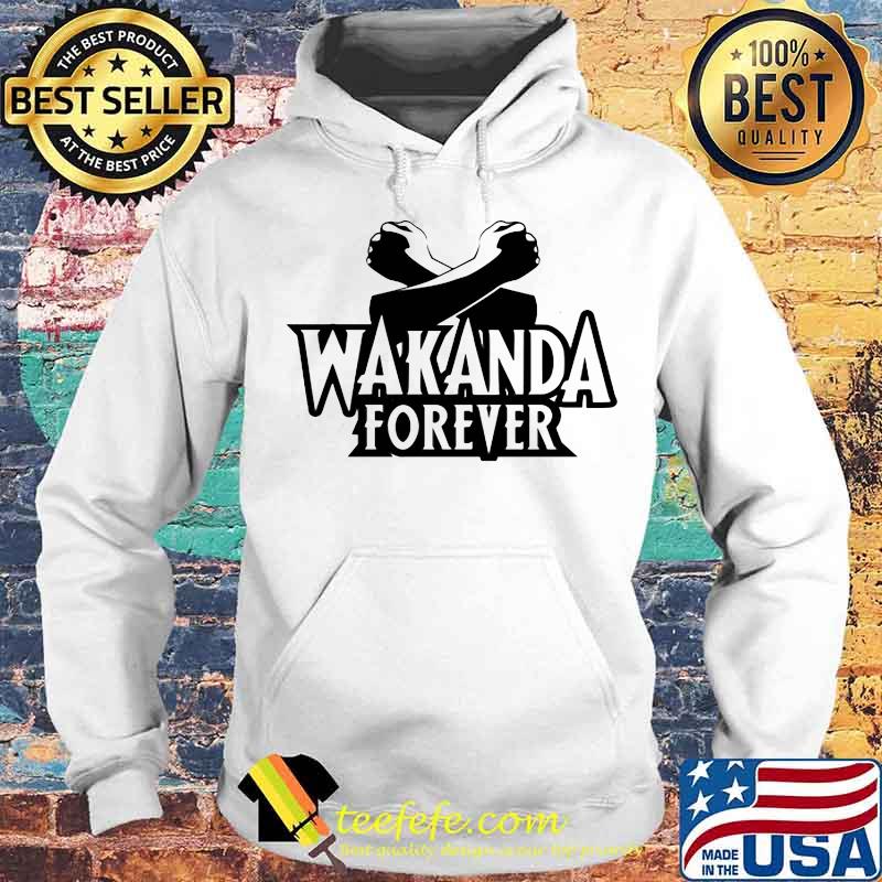 Wakanda forever black panther chadwick rip hand s Hoodie Wakanda forever black panther chadwick rip hand s Hoodie