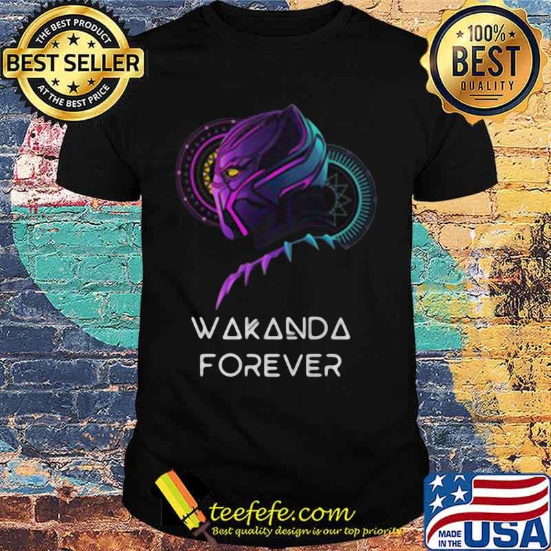 Wakanda forever marvel heroes black panther chadwick rip 2020 shirt