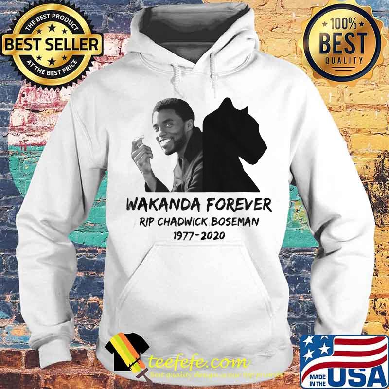 Wakanda forever rip chadwick black panther actor 1977 2020 s Hoodie Wakanda forever rip chadwick black panther actor 1977 2020 s Hoodie