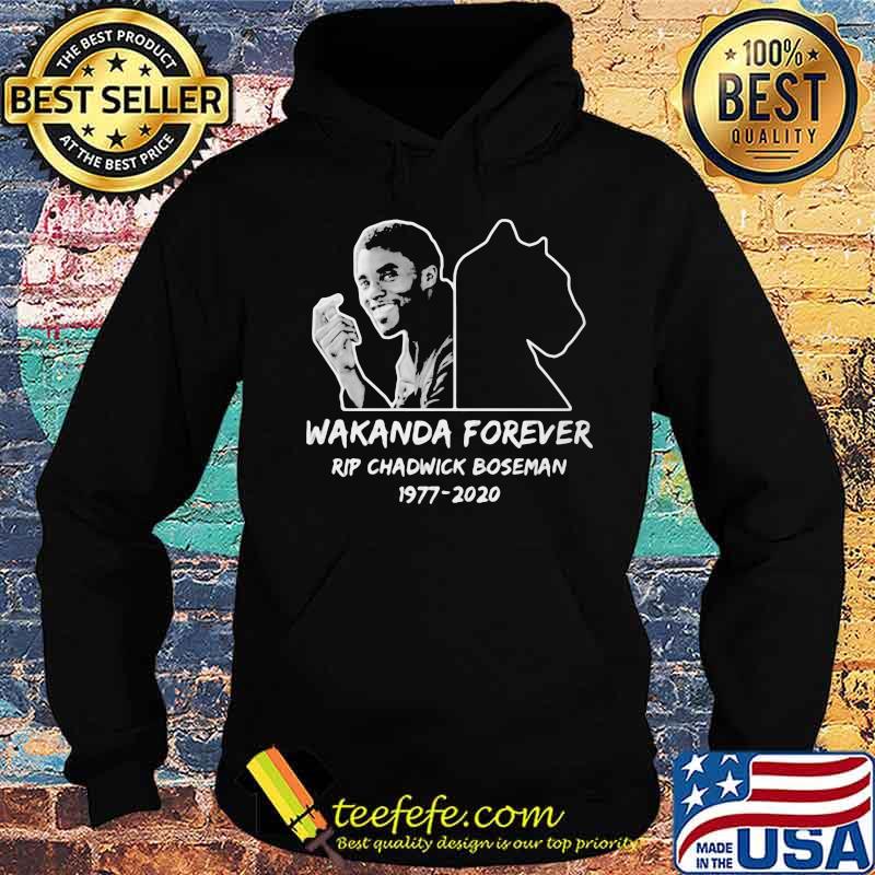 Wakanda forever rip chadwick boseman black panther 1977 2020 s Hoodie Wakanda forever rip chadwick boseman black panther 1977 2020 s Hoodie