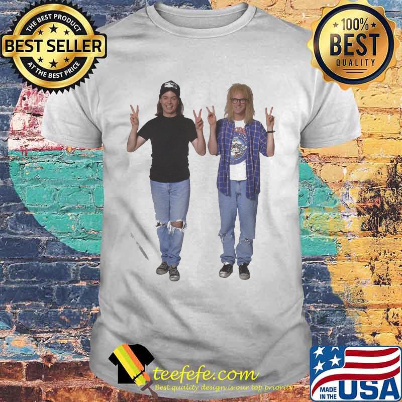 Wayne campbell and garth algar shirt