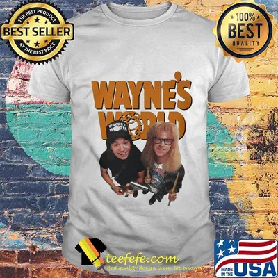 Wayne campbell and garth algar wayne's world shirt
