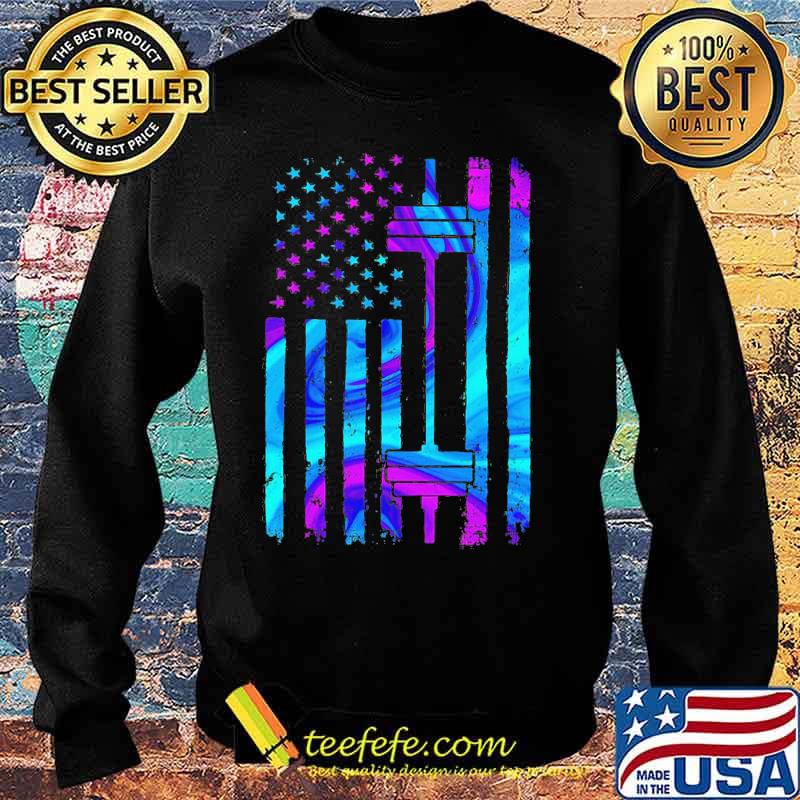 Weightlifting american flag independence day s Sweater Weightlifting american flag independence day s Sweater