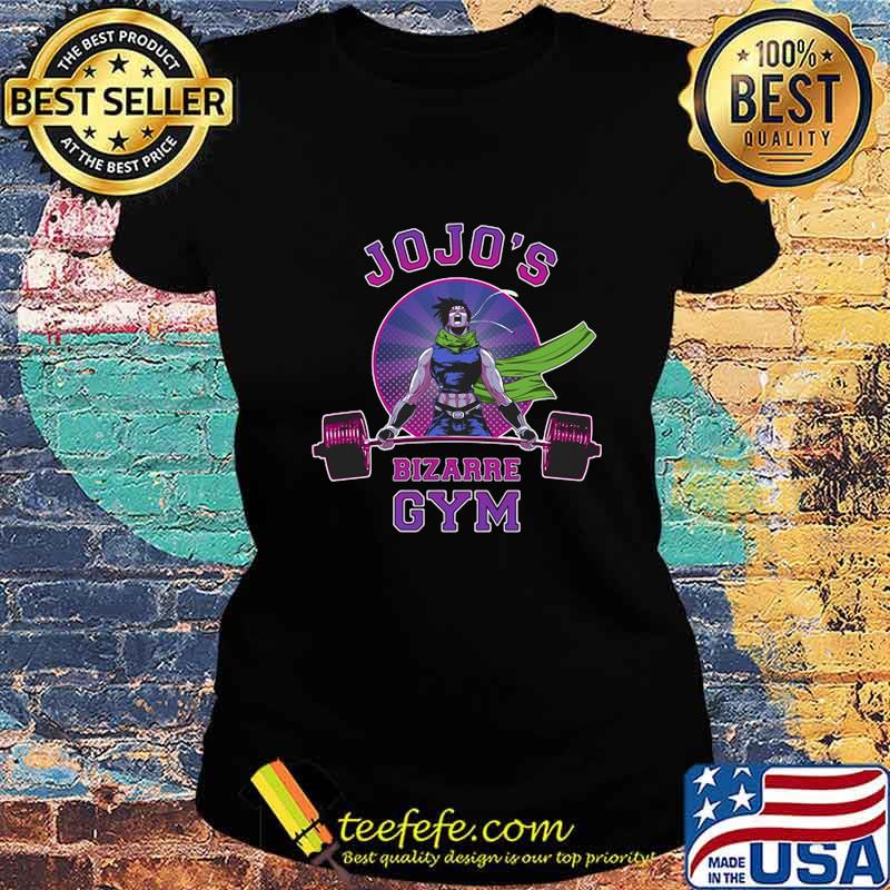 Weightlifting jojo's bizarre gym s Ladies tee Weightlifting jojo's bizarre gym s Ladies tee