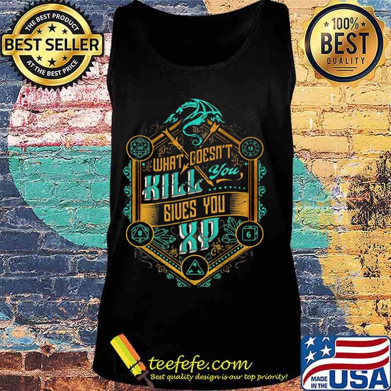 What doesn't kill you gives you xp satan s Tank top What doesn't kill you gives you xp satan s Tank top