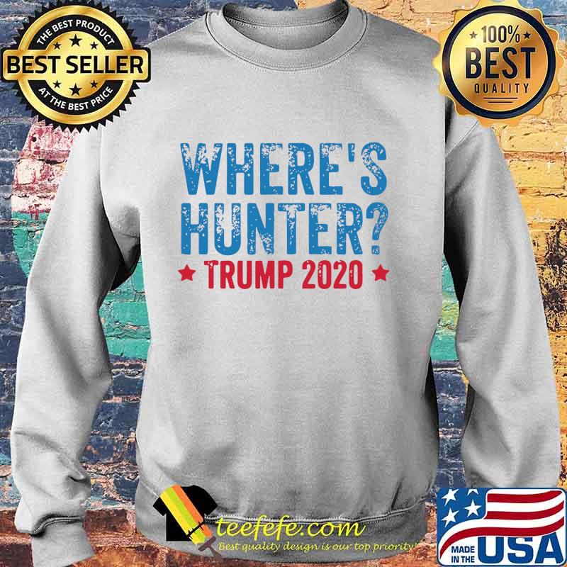 Where's hunter trump 2020 stars s Sweater Where's hunter trump 2020 stars s Sweater