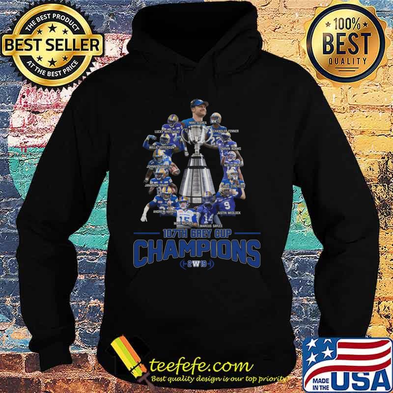 Winnipeg blue bombers 107th grey cup champions s Hoodie Winnipeg blue bombers 107th grey cup champions s Hoodie