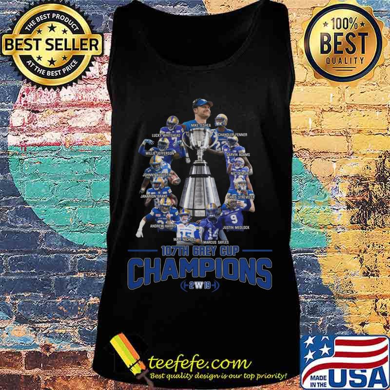 Winnipeg blue bombers 107th grey cup champions s Tank top Winnipeg blue bombers 107th grey cup champions s Tank top